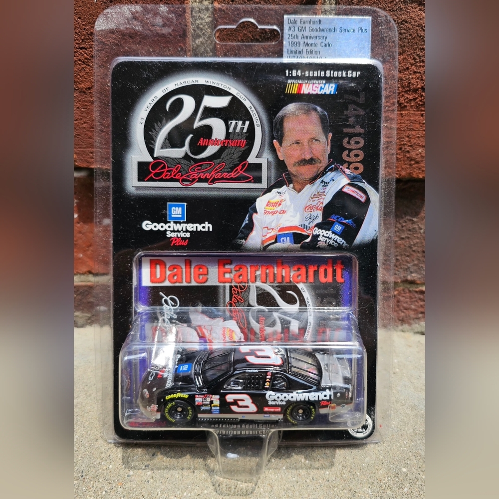 Dale Earnhardt #3 GM 25th Anniversary 1999 Monte Carlo l:64 Scale Stock Car